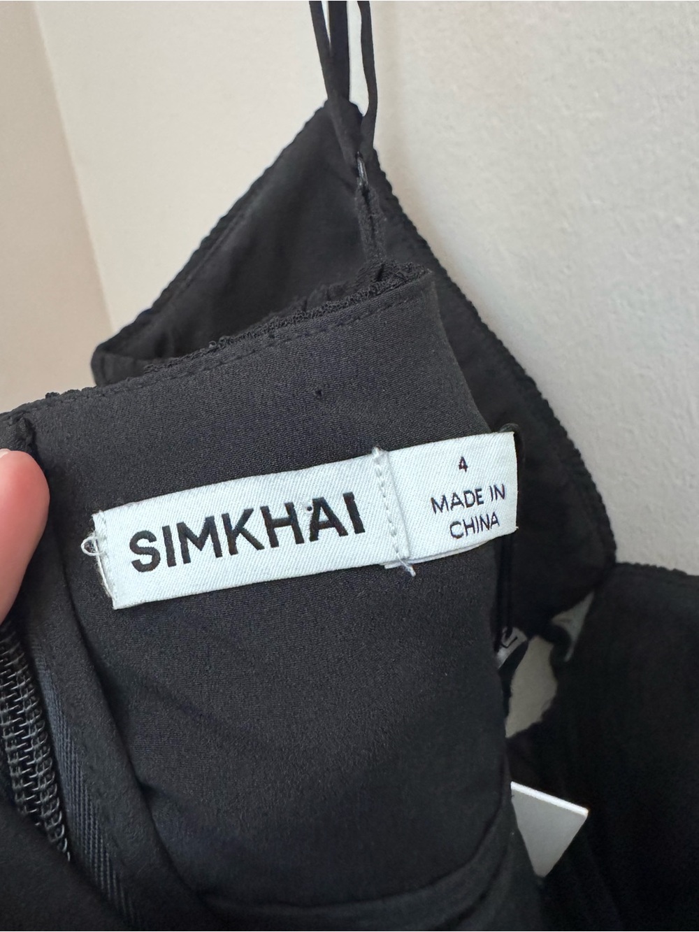 SIMKHAI Maude Bustier Gown Black New - Picture 13 of 16